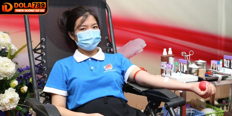 Hiến máu nhân đạo - Chương trình Dola789 thiện nguyện