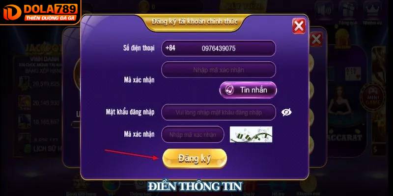 Những điều kiện cần có khi đăng ký Dola789